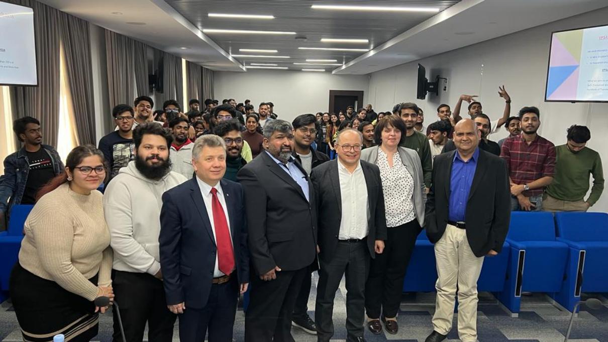 Indian medical students who transferred from Ukrainian universities to the Nicolae Testemiţanu University in Moldova